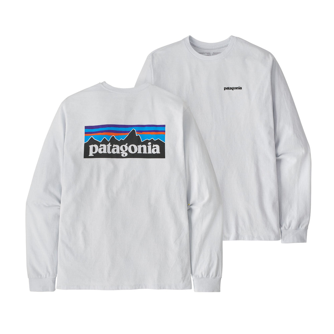 M's L/S P-6 Logo Responsibili-tee White - The Road 1380