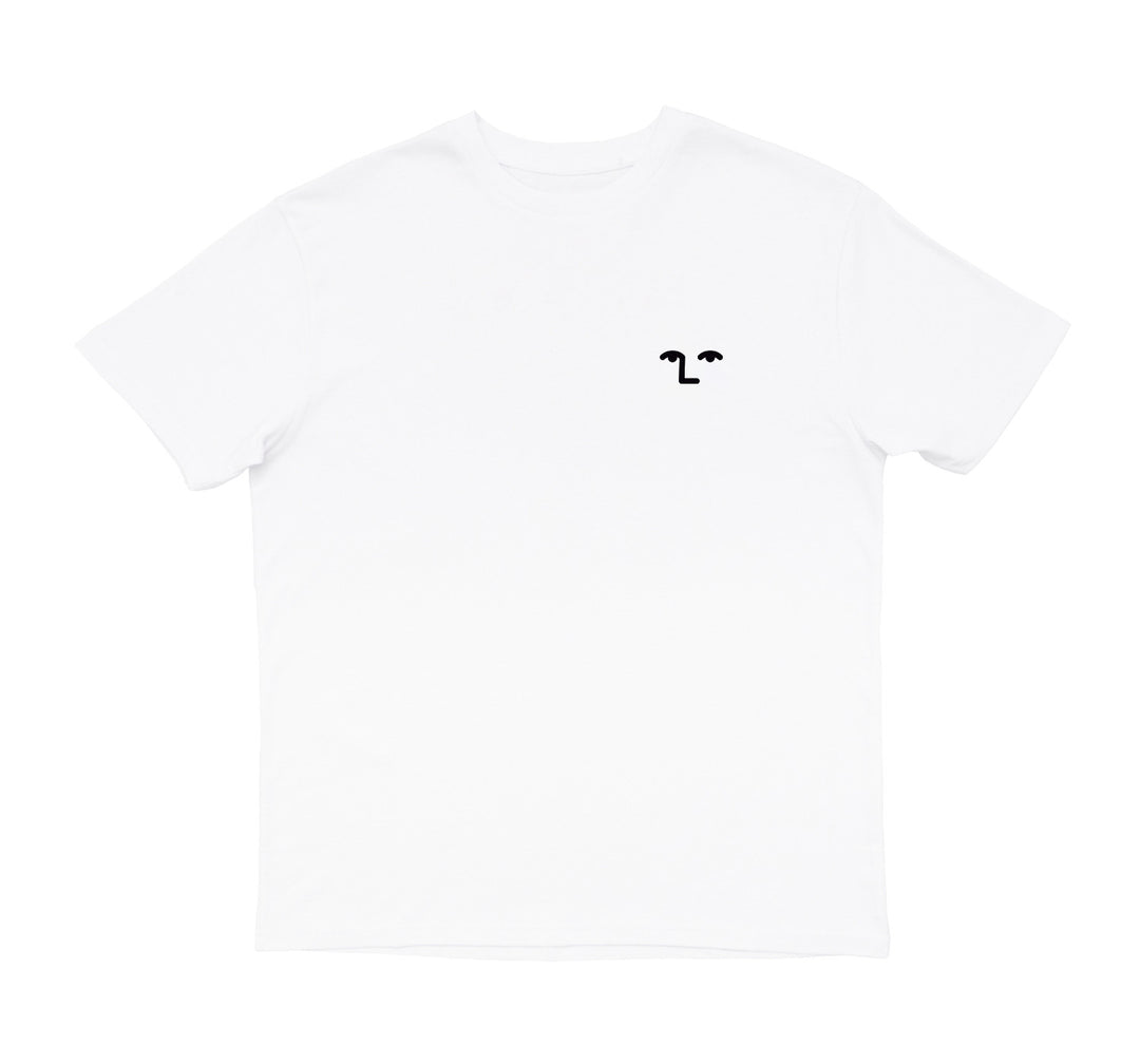 Face-off Embroidered Tee Face-off Embroidered Te White