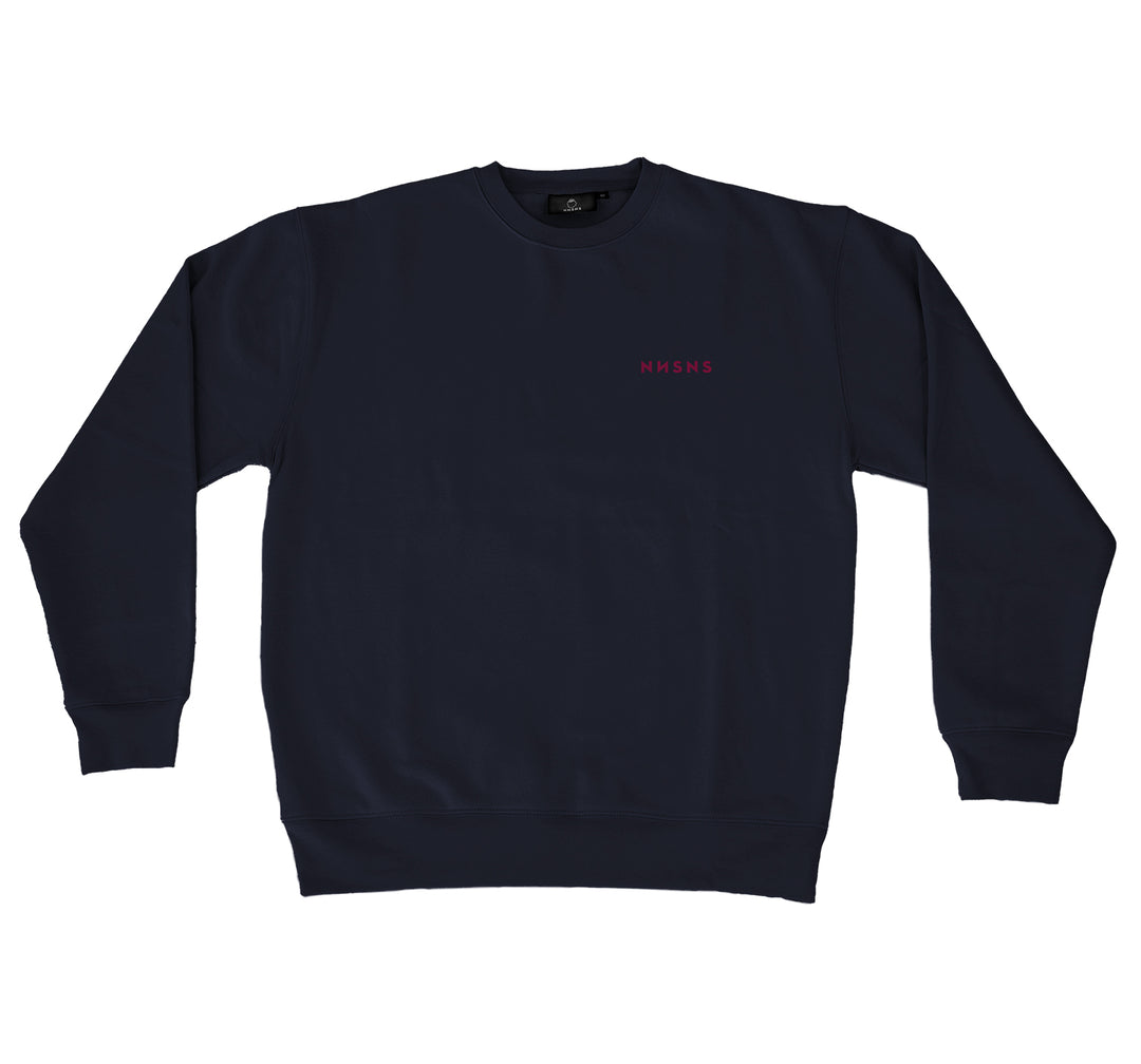 Nnsns Embroidered Crew Nnsns Embroidered Navy/Burgundy