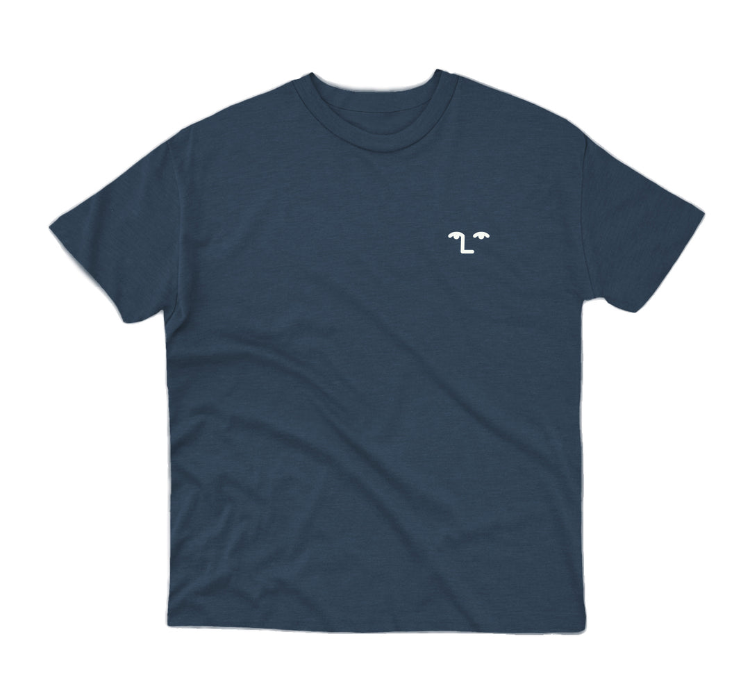 Face-off Embroidered Tee Face-off Embroidered Te Steel