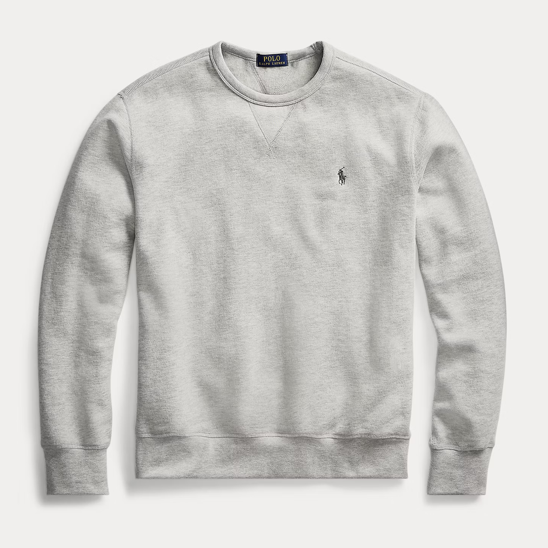The Rl Fleece Sweatshirt Andover Heather