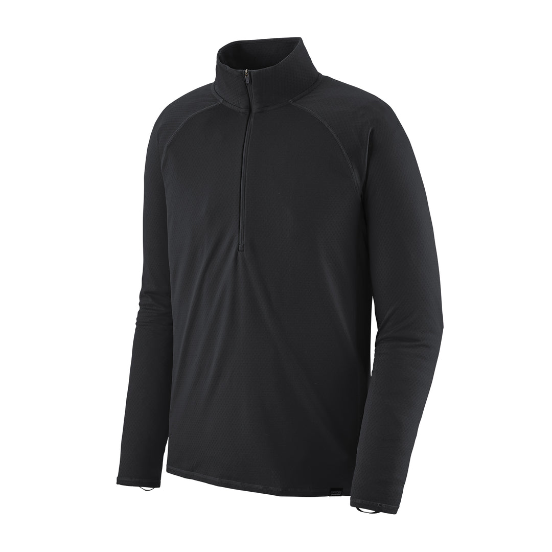 M's Cap Mw Zip Neck Black