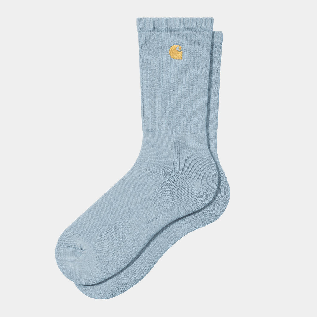 Chase Socks Frosted Blue / Gold