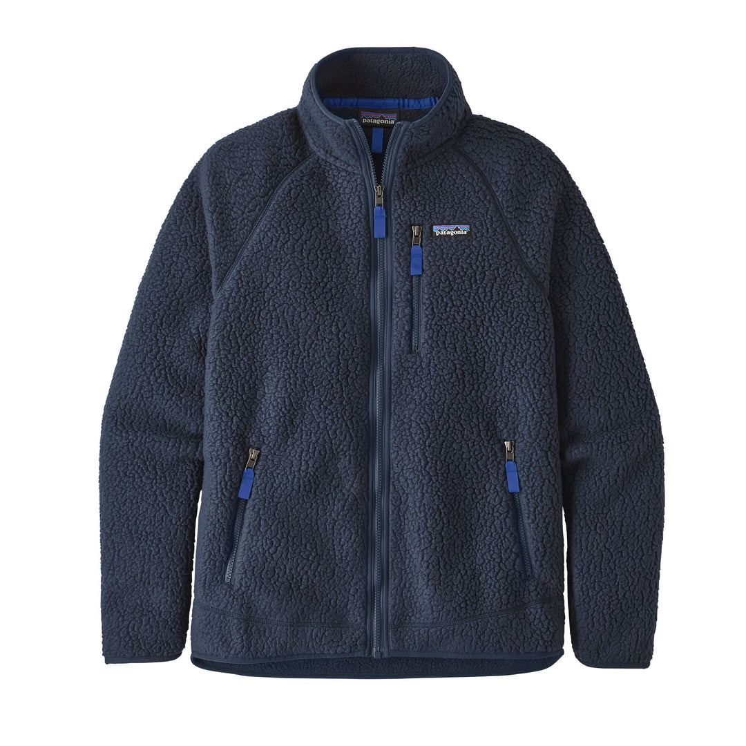 M's Retro Pile Jkt New Navy - The Road 1380
