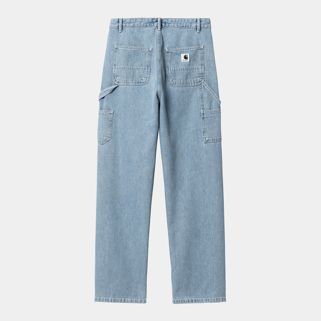 W' Pierce Pant Straight Blue Stone Bleached - The Road 1380