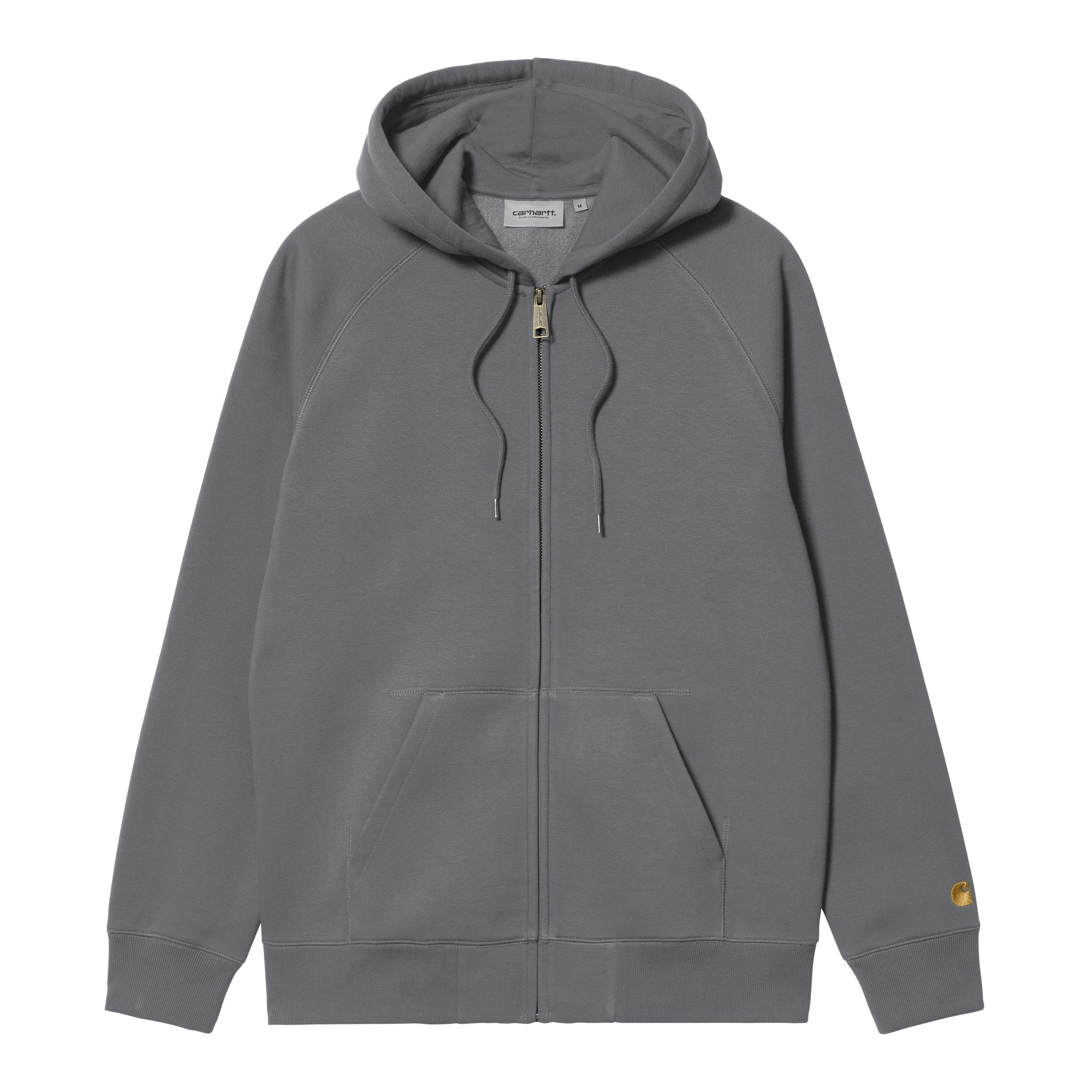 Soldes - Hooded Chase Jacket Styx / Gold, Carhartt WIP