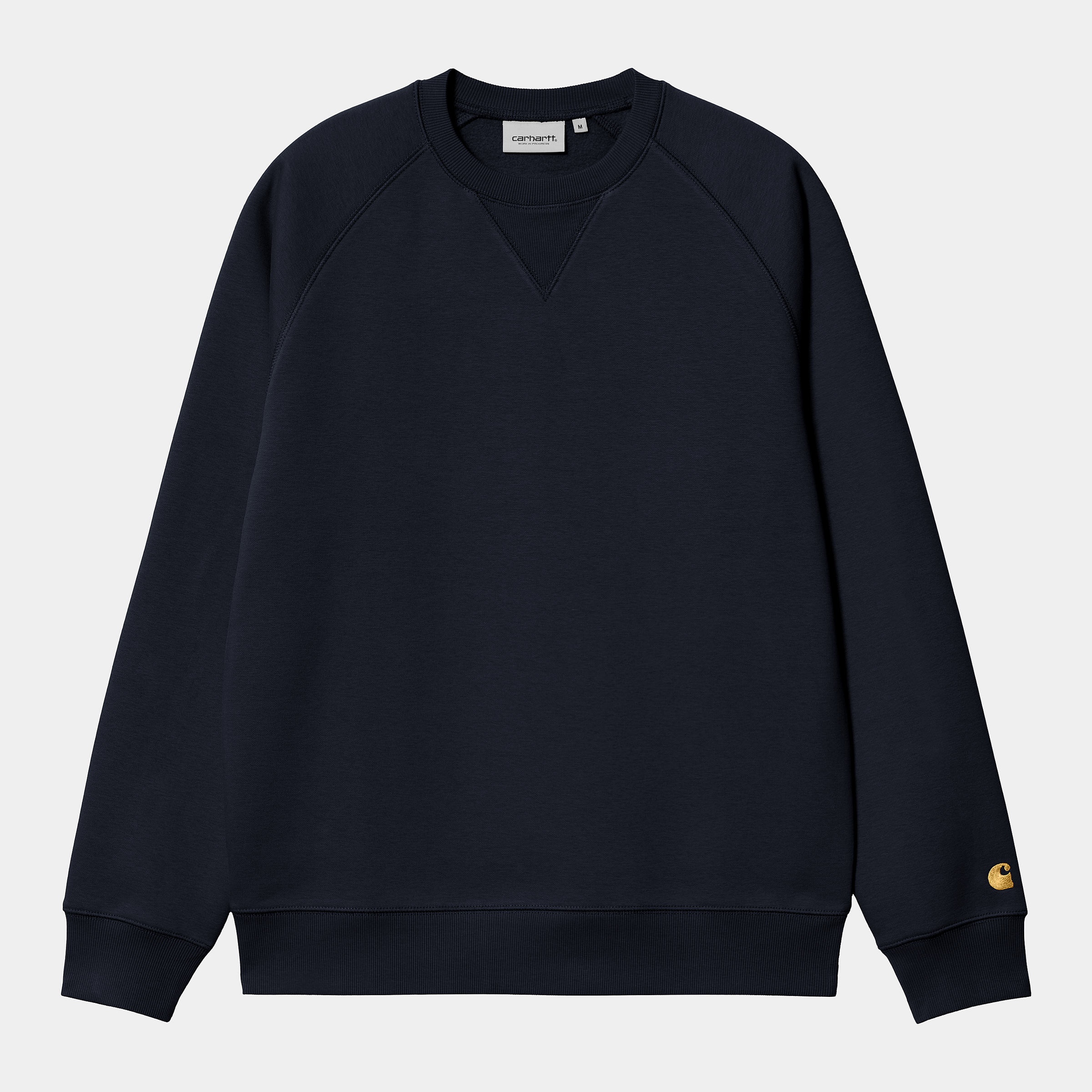Soldes sweats Carhartt classiques - Chase Sweat Dark Navy / Gold