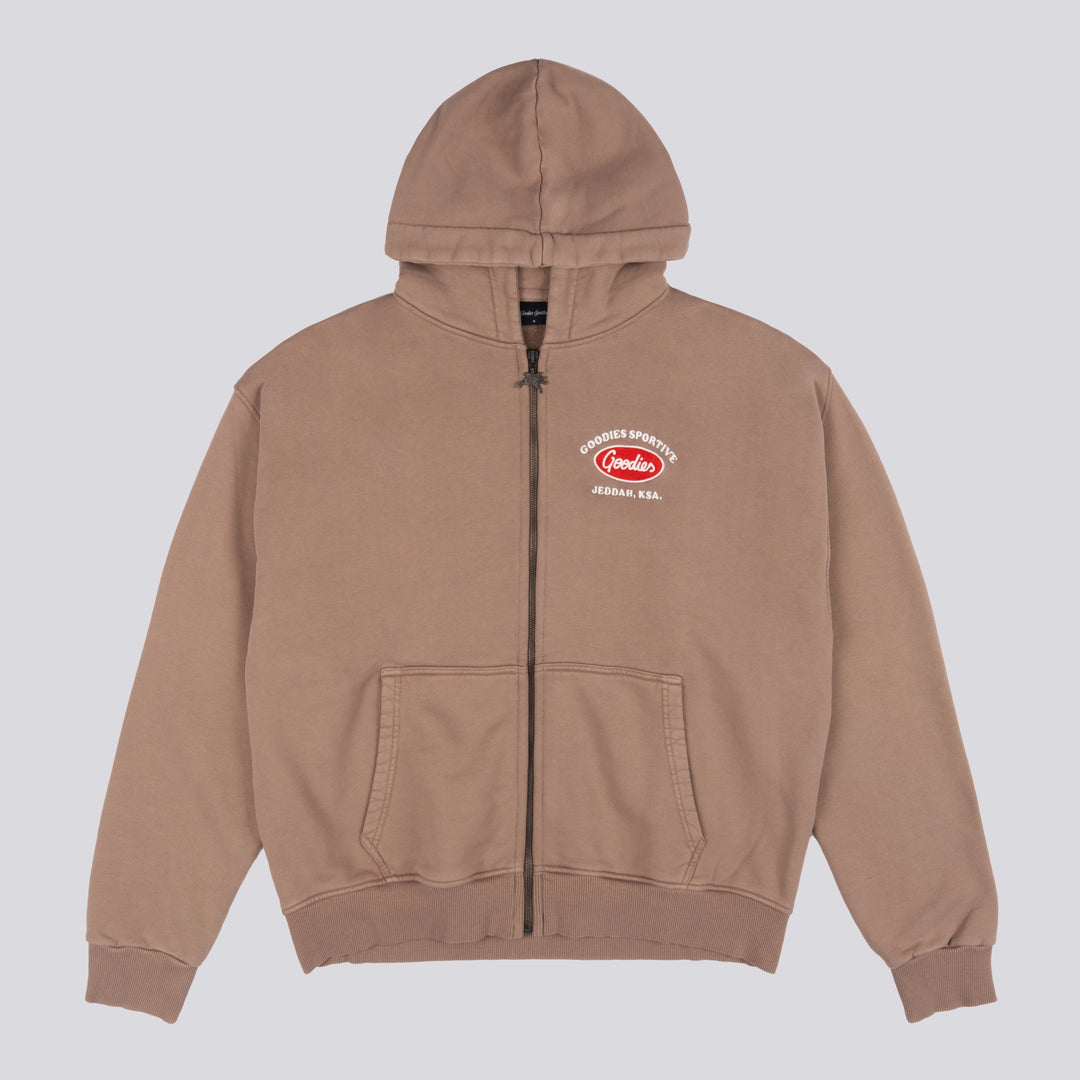 Jeddah Hoodie Brown