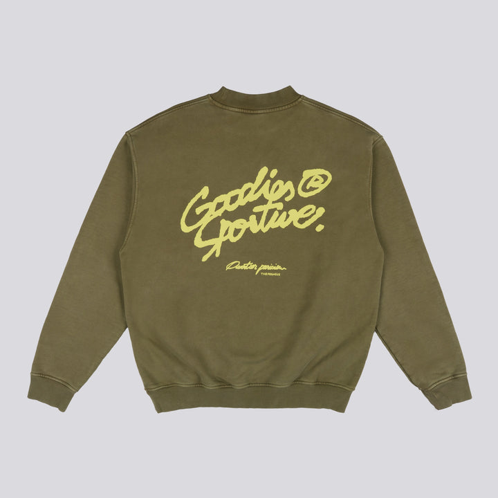 The Pegasus Khaki Crewneck Khaki
