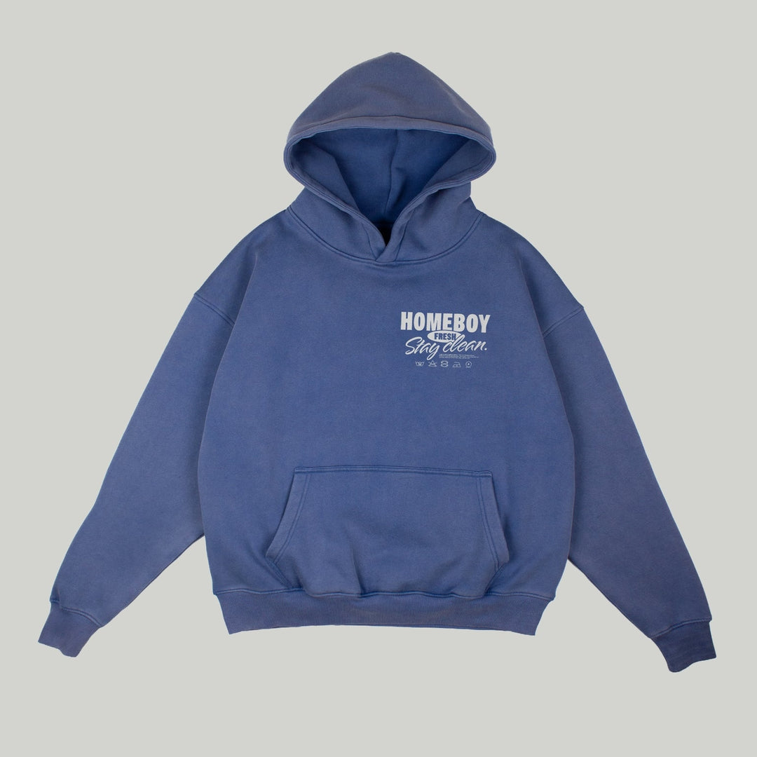 Stay Clean Hood Navy - The Road 1380