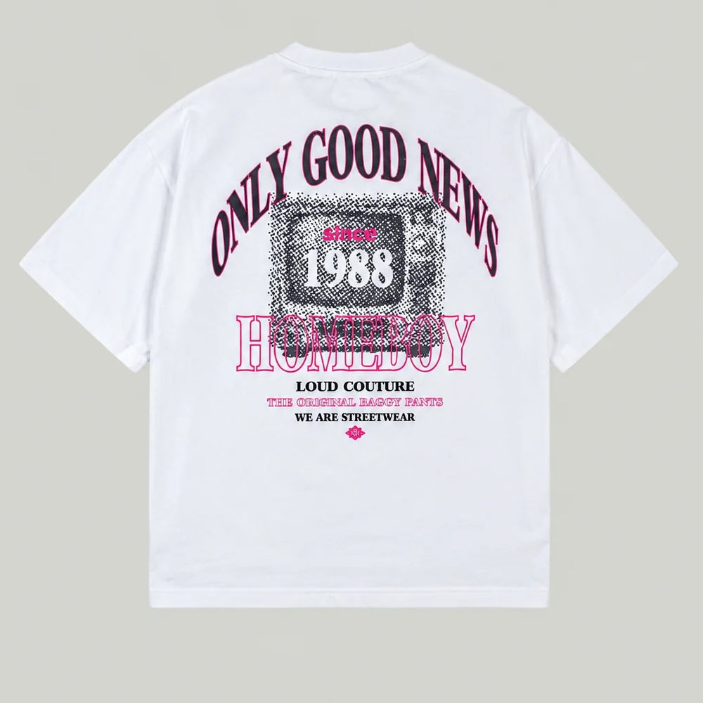 Good News Tee White - The Road 1380
