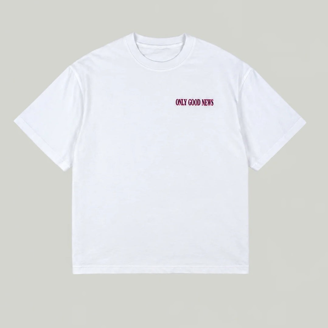 Good News Tee White - The Road 1380