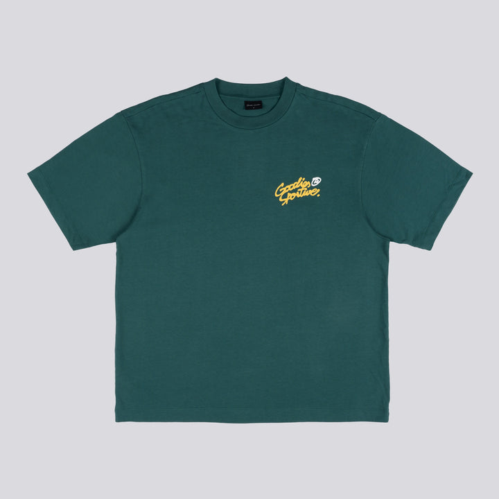 The Pegasus Green Tee Green