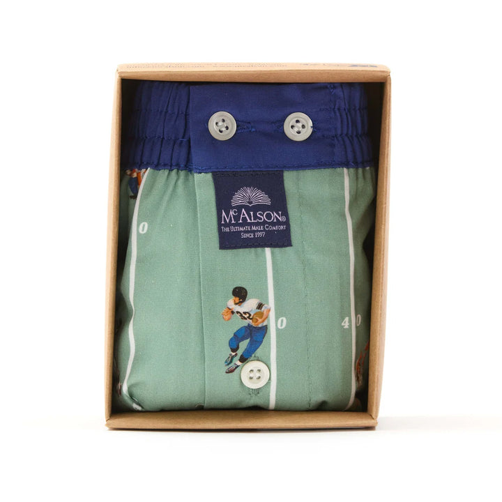 Boxer Short American Football Green