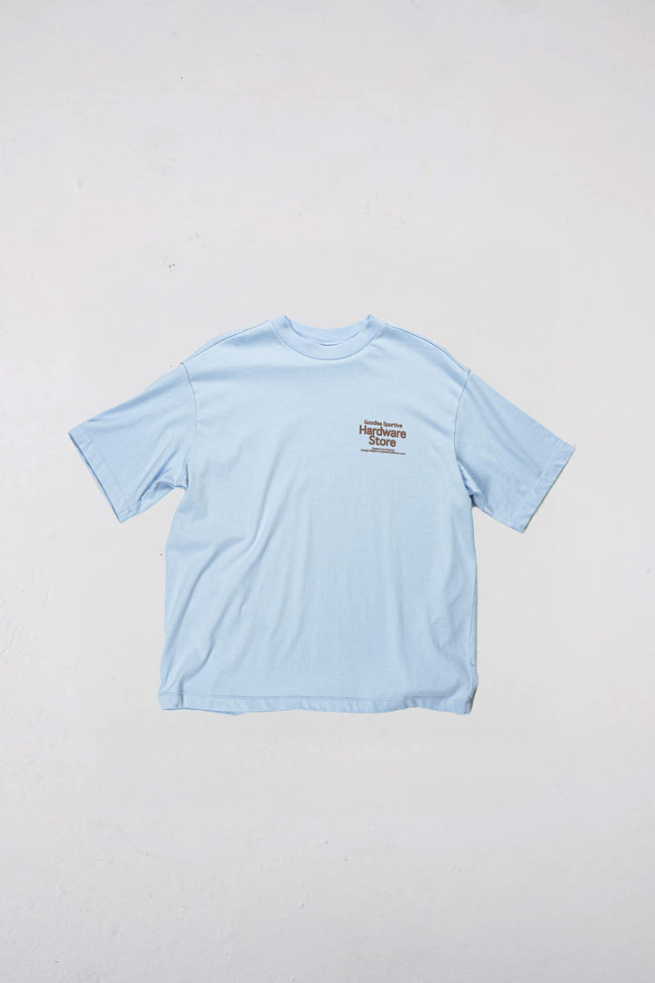 Hardware Store Tee Blue/Brown