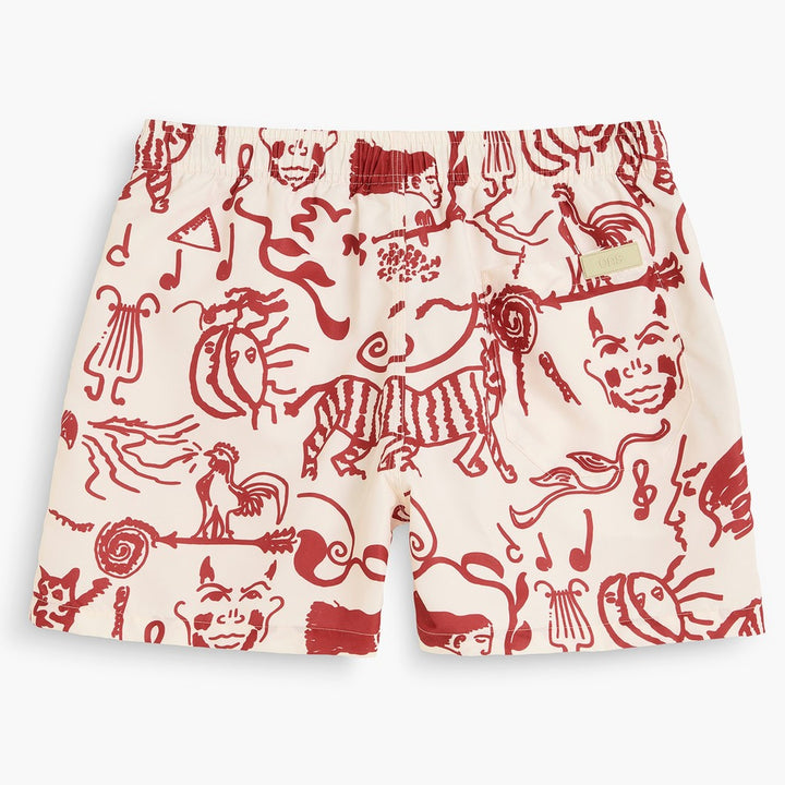 Arcano Swim Shorts Red