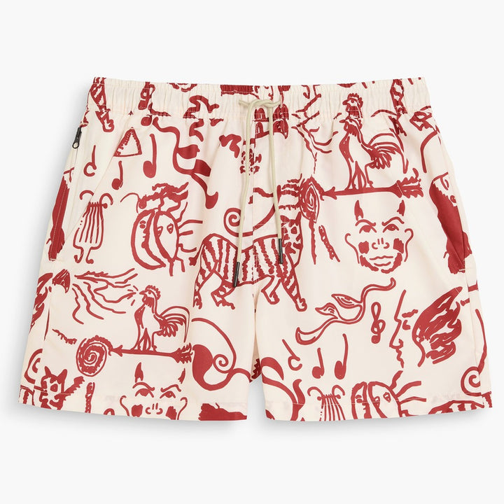 Arcano Swim Shorts Red