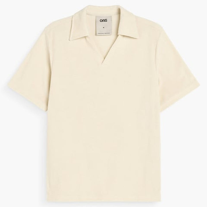 Serif Terry Shirt Ecru