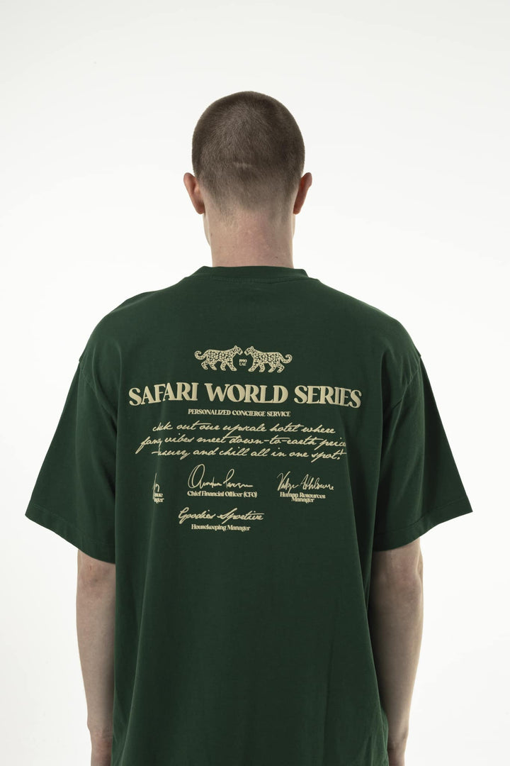 Safari World Series Green Tee Green