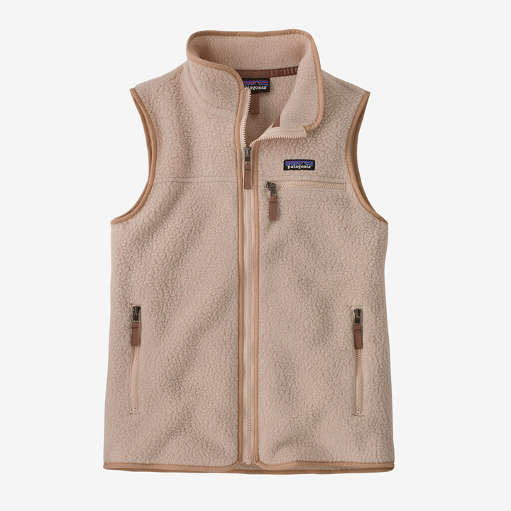 W's Retro Pile Vest Shroom Taupe