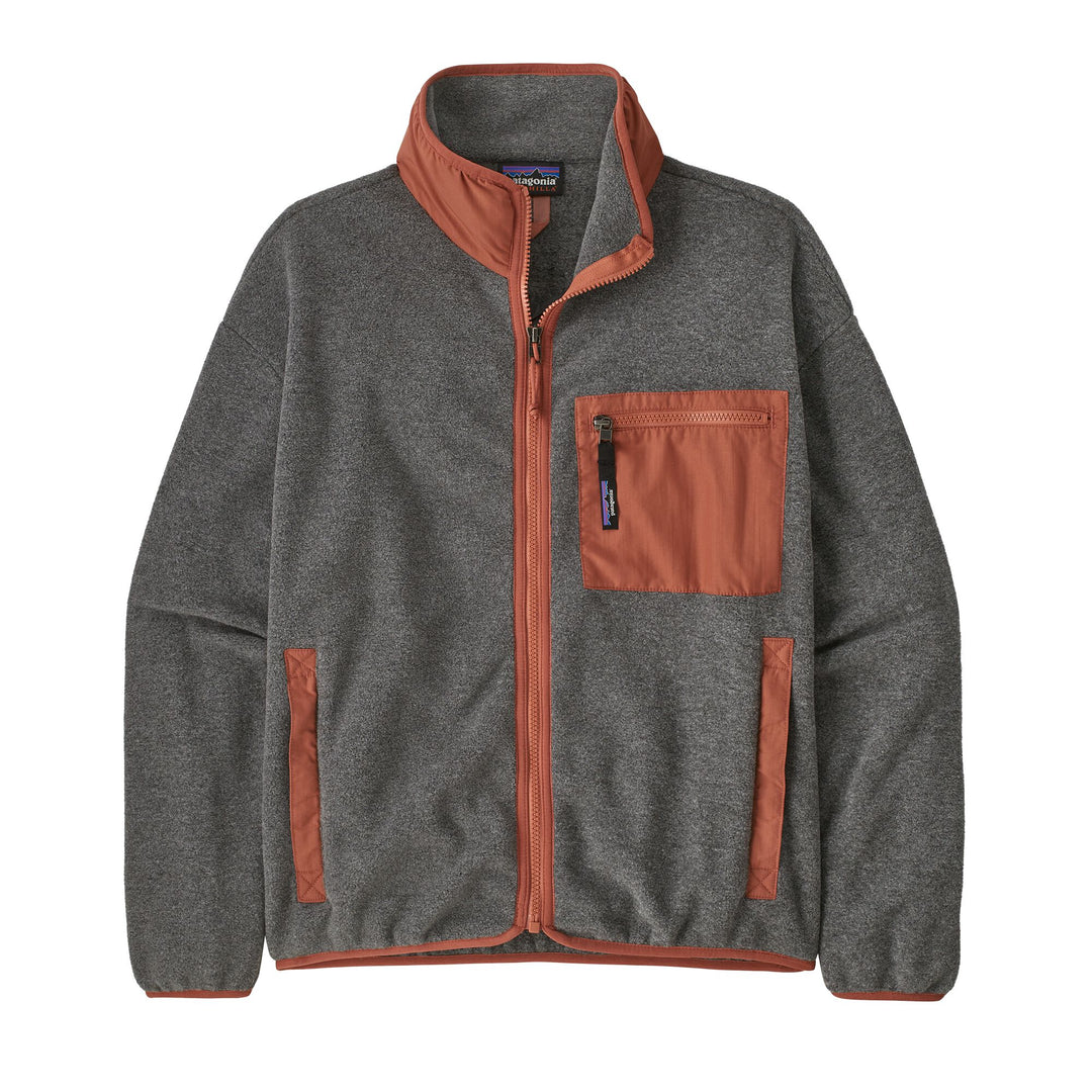 W's Synch Jkt Nickel W/Burl Red