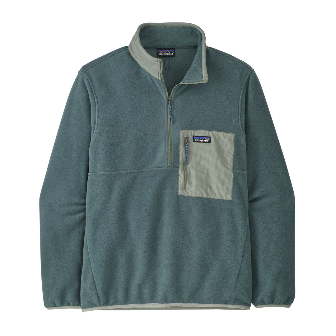 M's Microdini 1/2 Zip P/O Nouveau Green