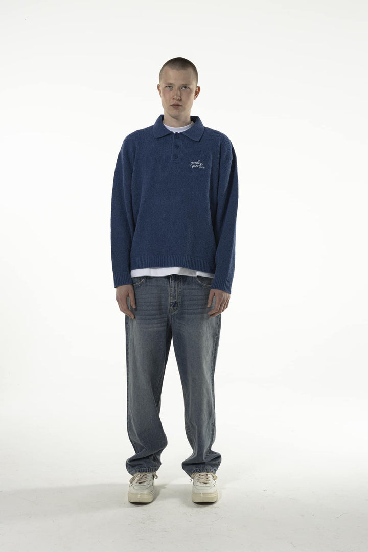 Blue Cactus Polo Blue
