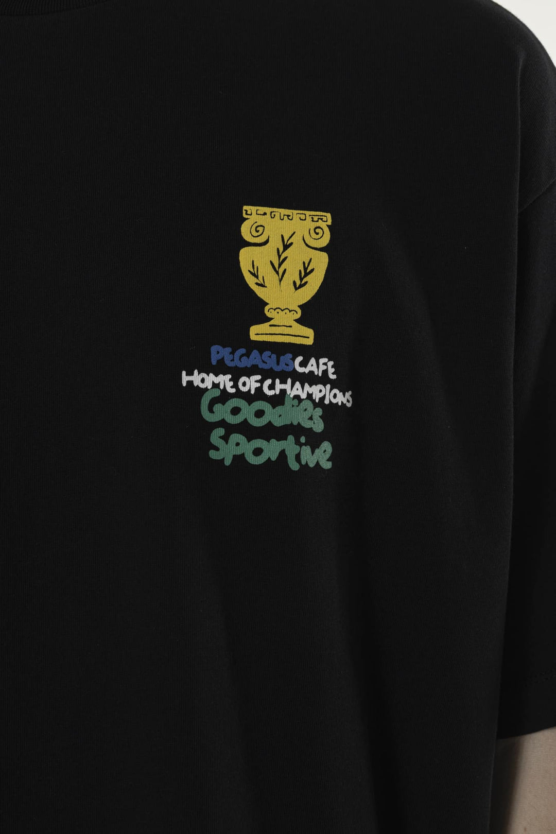 Local Suburbs Tee Black