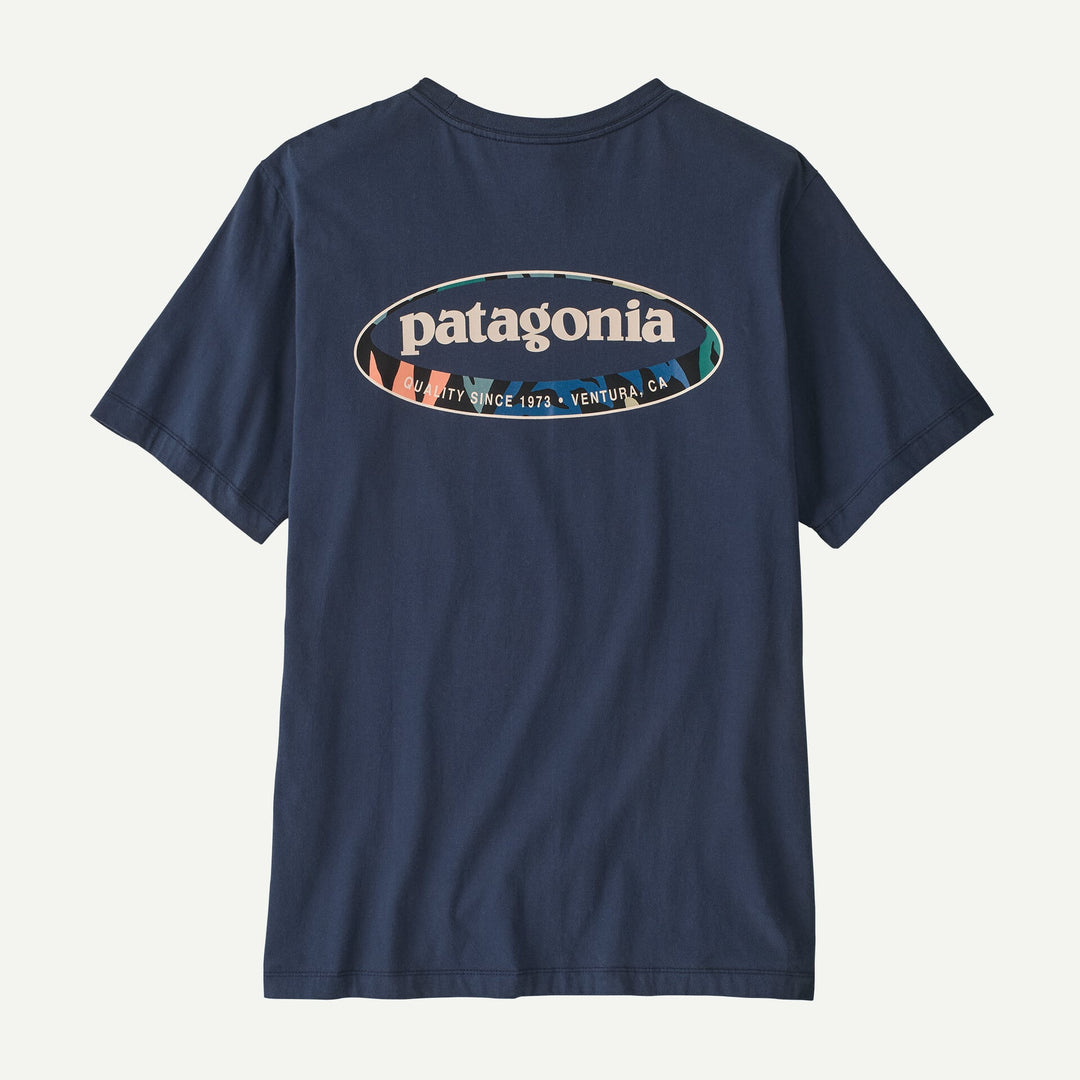 M's '95 Oval Logo T-shirt New Navy: Kaleido - The Road 1380
