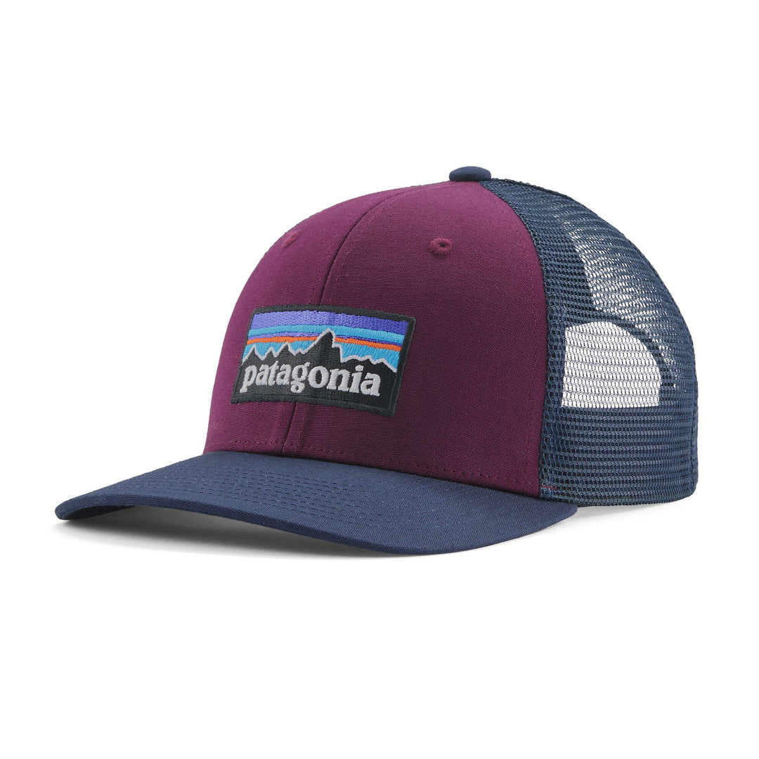 P-6 Logo Trucker Hat Night Plum