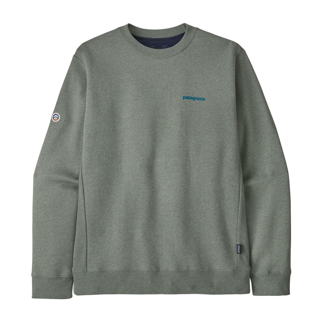 Fitz Roy Icon Uprisal Crew Sweatshirt Sleet Green