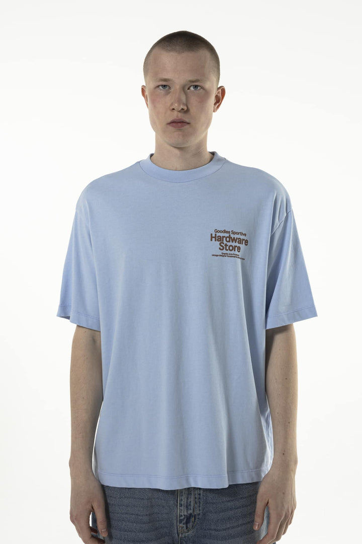 Hardware Store Tee Blue/Brown