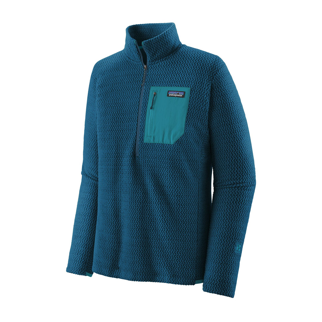 M's R1 Air Zip Neck Lagom Blue