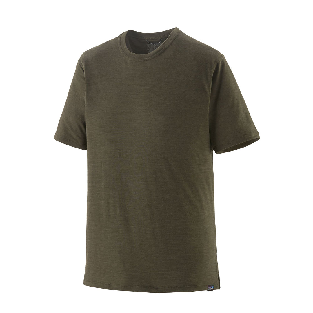 M's Cap Cool Merino Shirt Basin Green - The Road 1380