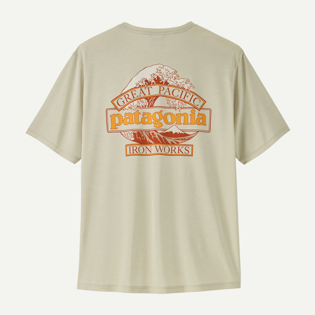 M's Cap Cool Daily Shirt - Great Waves Dyno White - The Road 1380