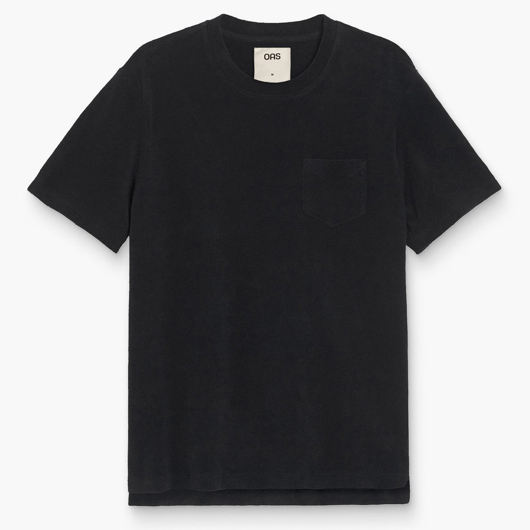 Black Terry Tee Black