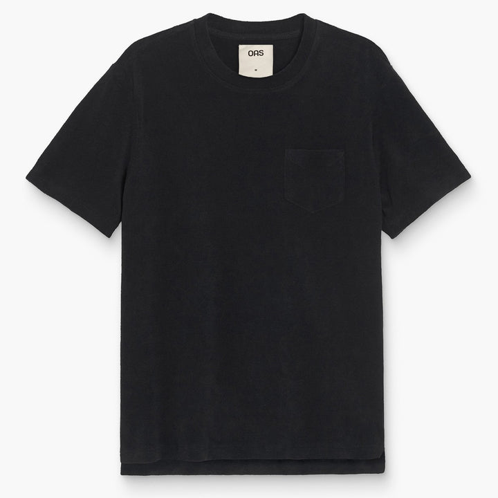 Black Terry Tee Black