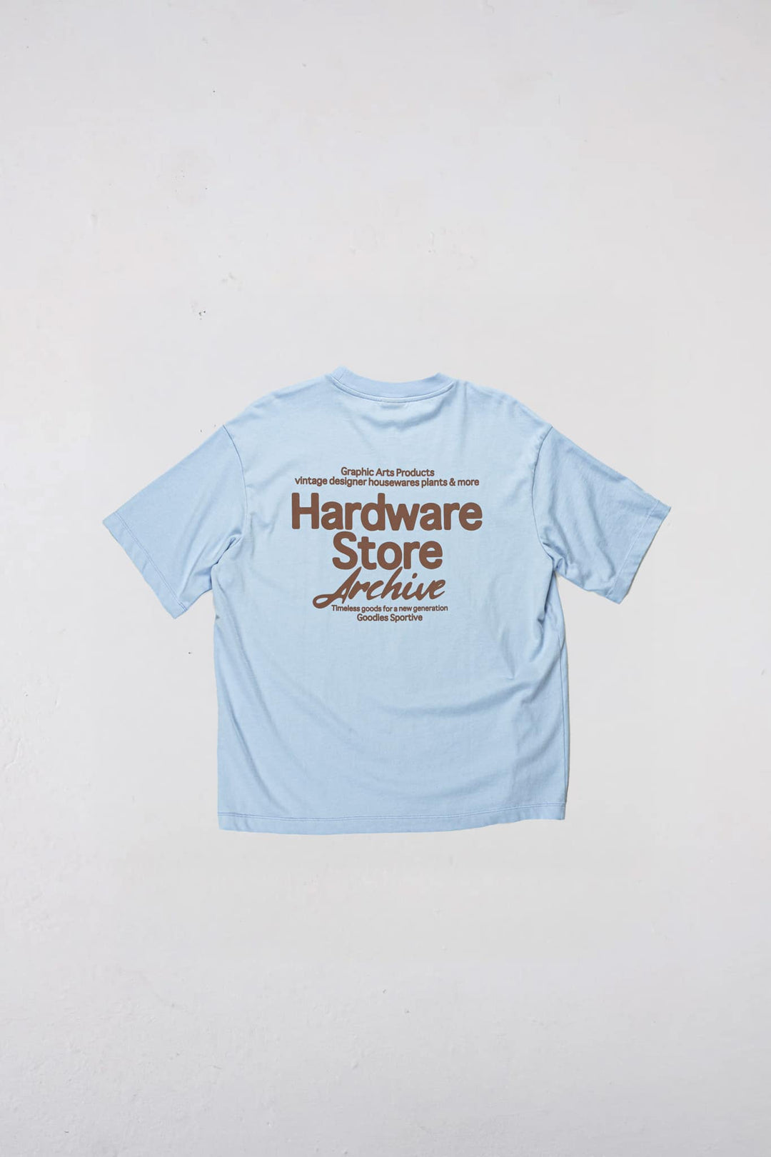 Hardware Store Tee Blue/Brown