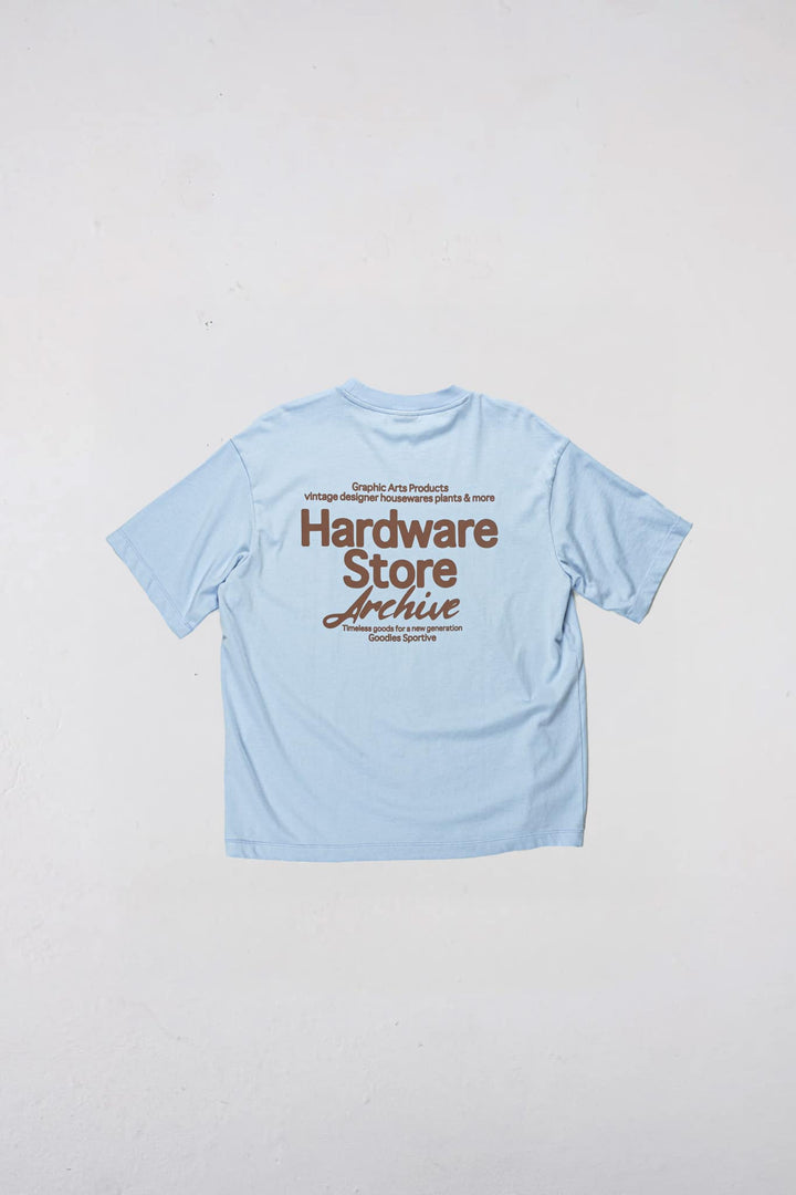 Hardware Store Tee Blue/Brown