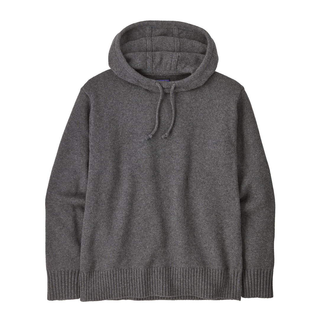M's Recycled Wool-blend Sweater Hoody Hex Grey