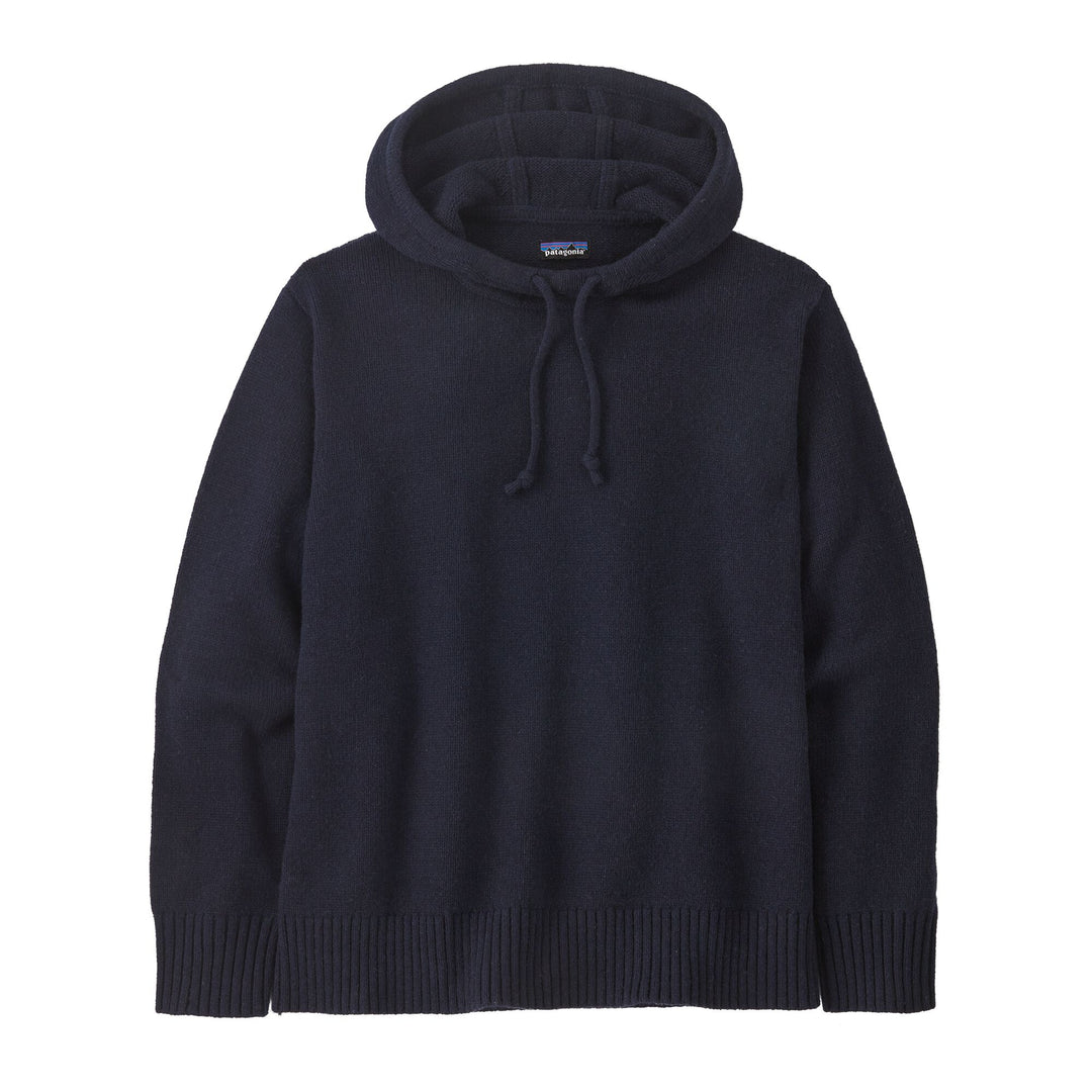 M's Recycled Wool-blend Sweater Hoody New Navy