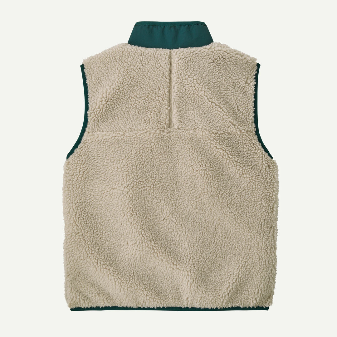 K's Retro-x Vest Natural W/Cascade Green
