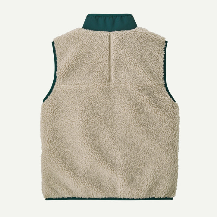 K's Retro-x Vest Natural W/Cascade Green