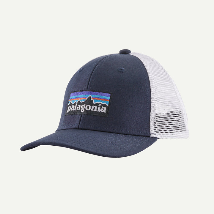 K's Trucker Hat P-6 Logo: Navy Blue - The Road 1380