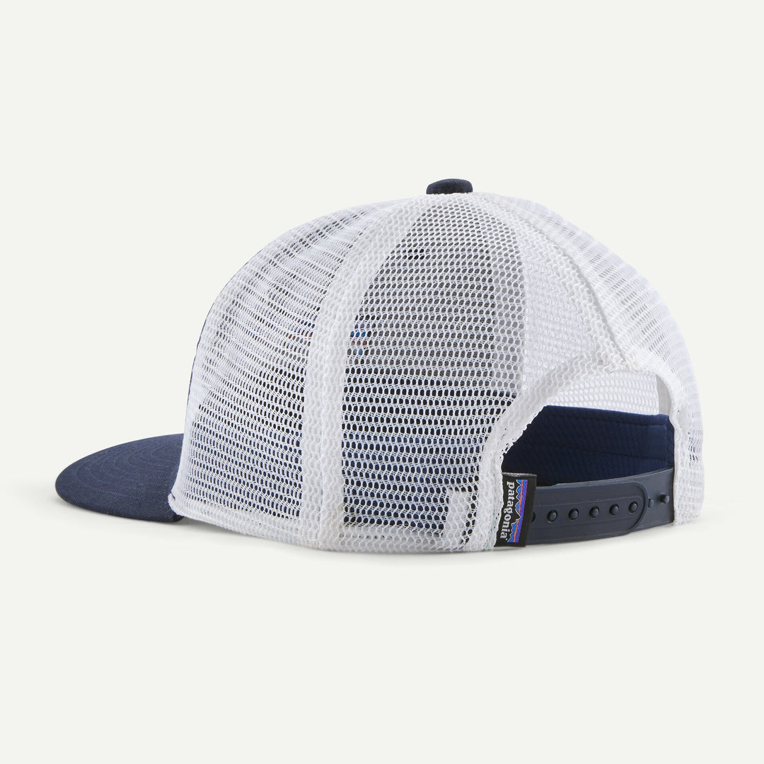 K's Trucker Hat P-6 Logo: Navy Blue - The Road 1380