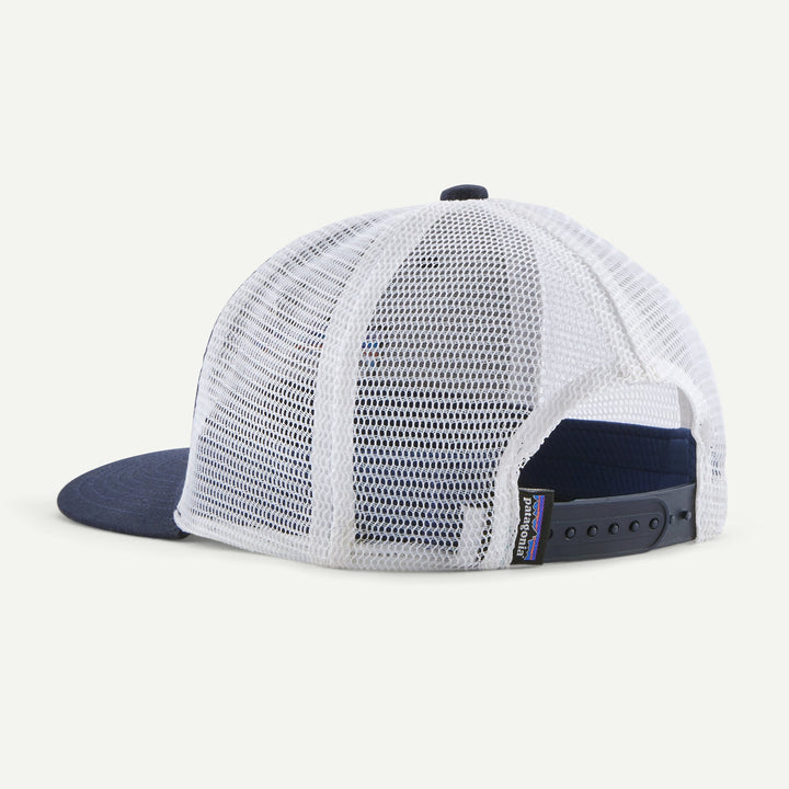 K's Trucker Hat P-6 Logo: Navy Blue - The Road 1380