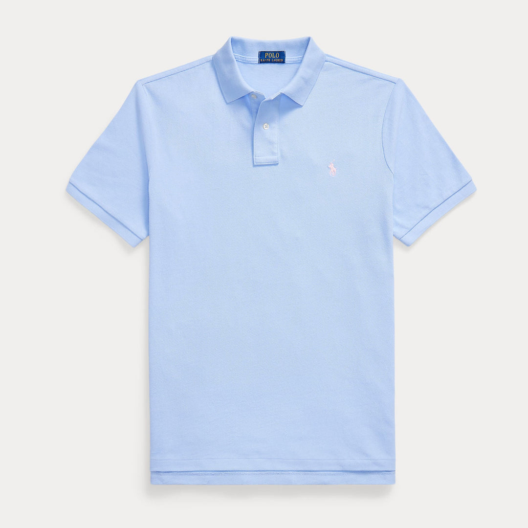 Classic Fit Polo Shirt Ss Light Blue - The Road 1380