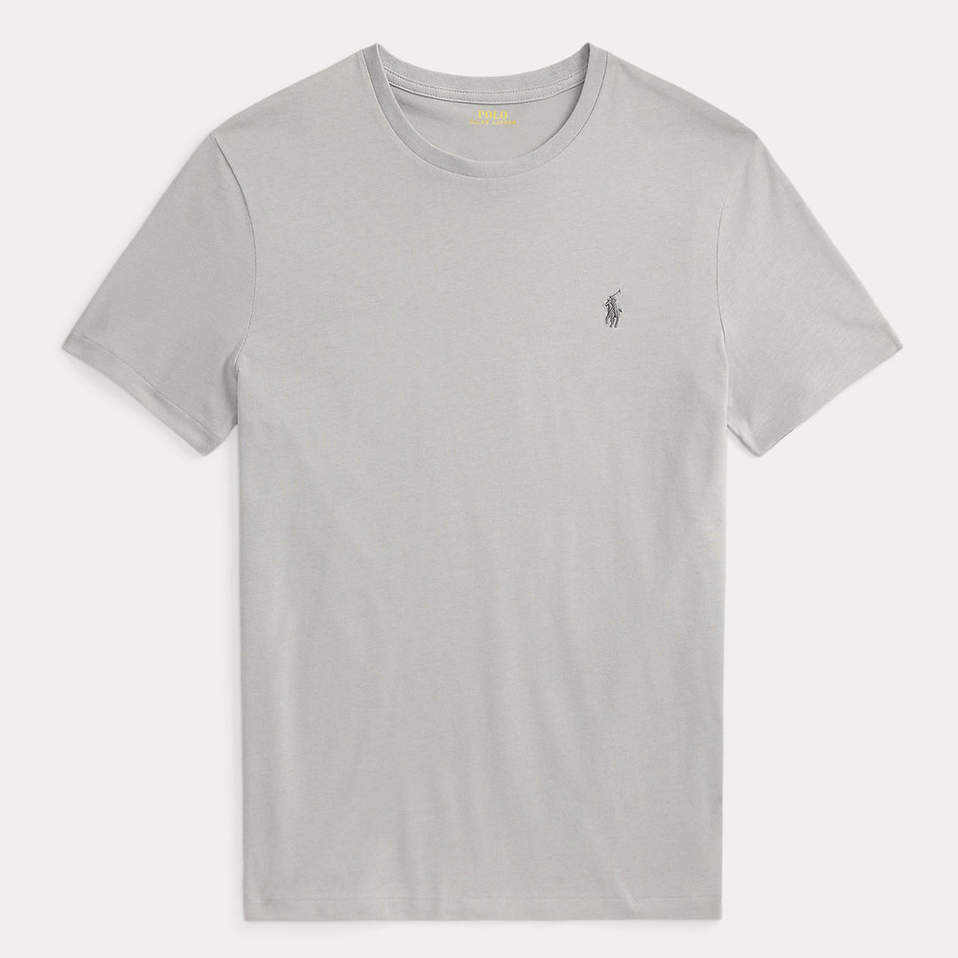 Custom Slim Fit Jersey Crewneck T Soft Grey - The Road 1380