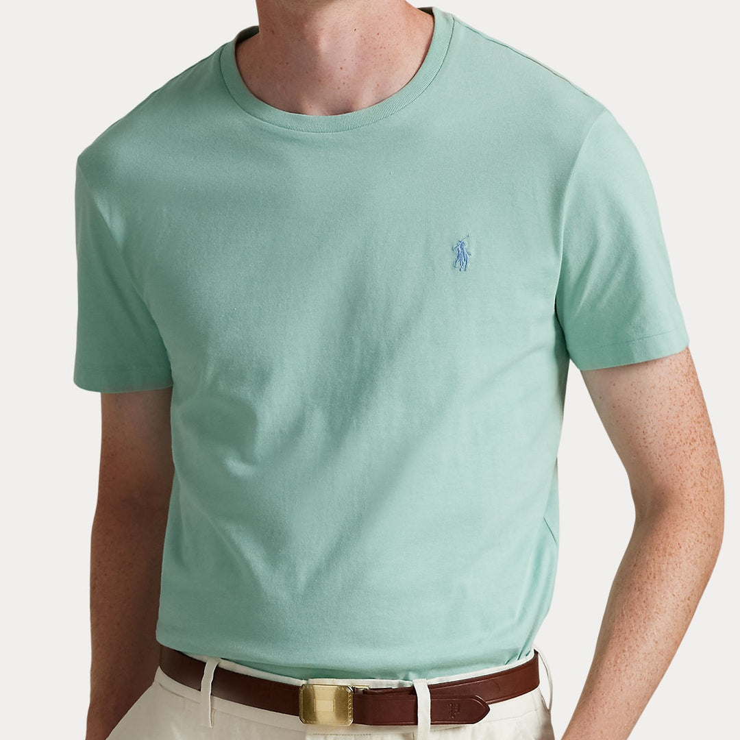 Custom Slim Fit Jersey Crew Celadon/C7109 - The Road 1380