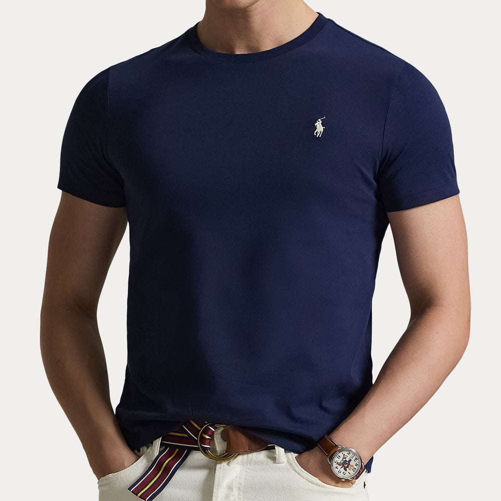 Custom Slim Fit Jersey Newport Navy/C8125 - The Road 1380